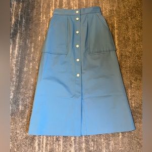 Light blue maxi/midi skirt